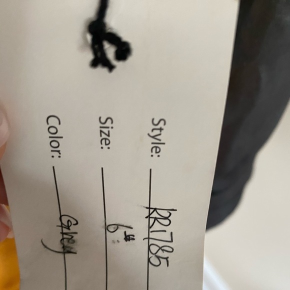 Jovani Cropped Jacket Grey - Picture 5 of 5